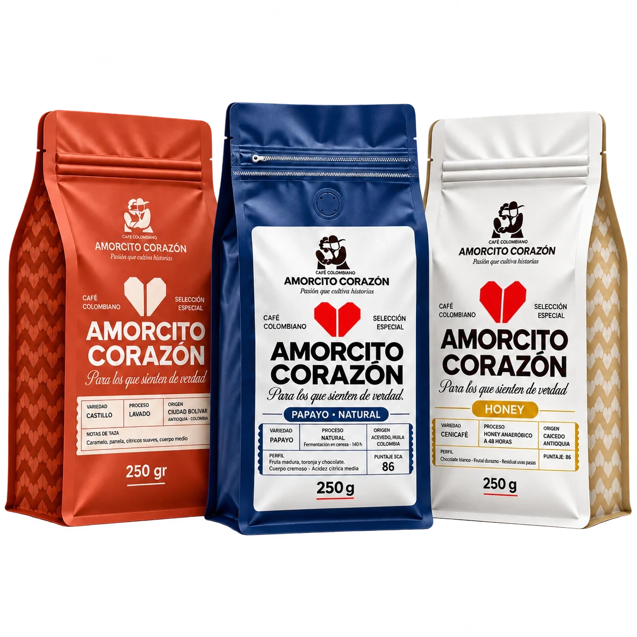Tres Orígenes, Un Corazón